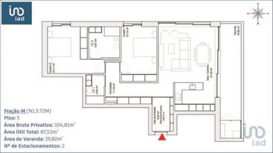 Vente Appartement 6 pices AVEIRO 3800