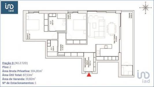 Vente Appartement 6 pices AVEIRO 3800