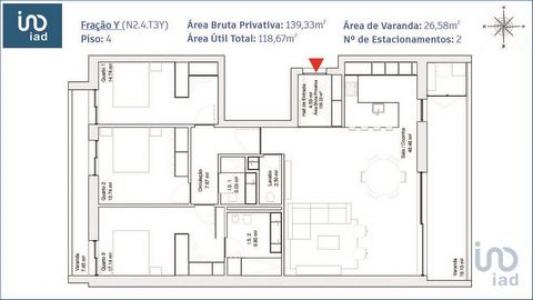 Vente Appartement 9 pices AVEIRO 3800