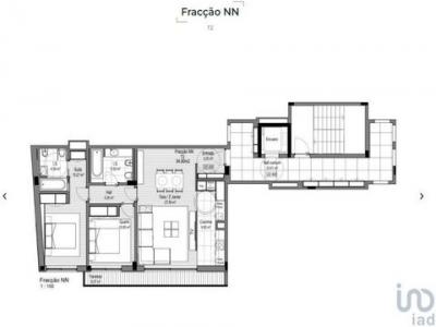 Vente Appartement 3 pices ESPINHO 4500