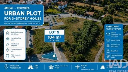 Annonce Vente Terrain Coimbra